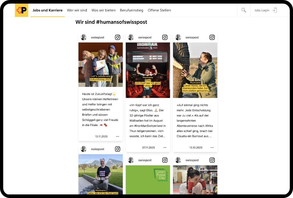 How Swiss Post Drives More Engagement with Social Walls