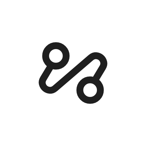 Connection icon representing automated workflows with AI agents.